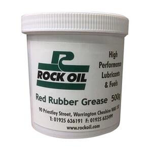 ROCK OIL RED RUBBER GREASE 500GM