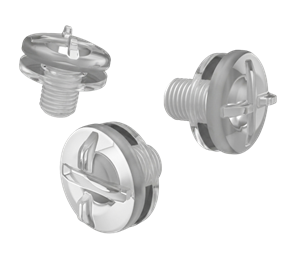 AIROH COMMANDER PEAK SCREW SET AIROH