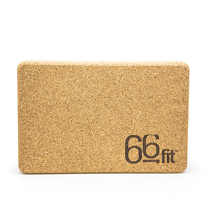 66FIT CORK YOGA BLOCK