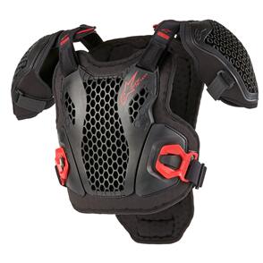 ALPINESTARS YOUTH BIONIC ACTION CHEST PROTECTOR BLACK/RED