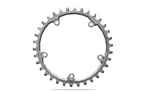 ABSOLUTE BLACK E-BIKE CHAINRING STEEL FOR SHIMANO 12SP HG+ CHAINS