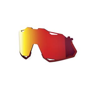 100% HYPERCRAFT XS REPL LENS - HIPER RED