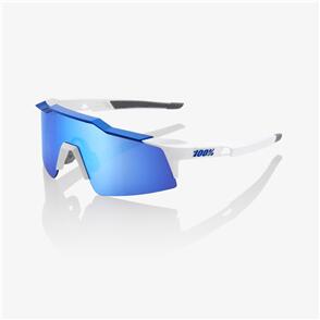 100% SPEEDCRAFT SL - MATTE WHITE/BLUE - HIPER BLUE