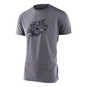 TROY LEE DESIGNS HISTORY SS TEE HEATHER GRAY