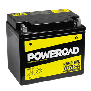 POWEROAD  YG7C-A NON-DG NANO GEL BATTERY ALT: YB7C-A