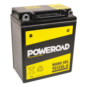 POWEROAD  YG12AL-A NON-DG NANO GEL BATTERY ALT: YB12AL-A