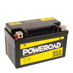 POWEROAD  YG10ZS NON-DG NANO GEL BATTERY ALT: YTZ10S