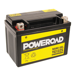 POWEROAD  YG12ZS NON-DG NANO GEL BATTERY ALT: YTZ12S