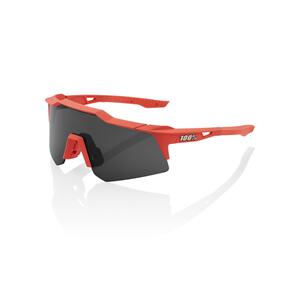 100% SPEEDCRAFT XS - SOFT TACT CORAL - SMOKE