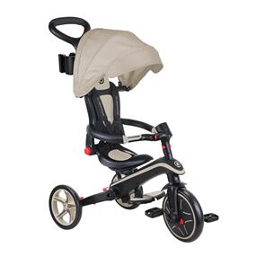 GLOBBER EXPLORER TRIKE 4IN1 FOLDABLE - TAUPE