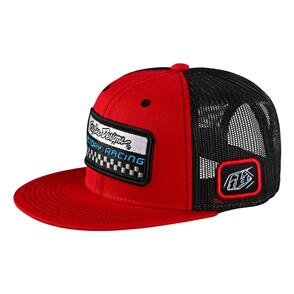 TROY LEE DESIGNS FACTORY PIT CREW SNAPBACK HAT RED