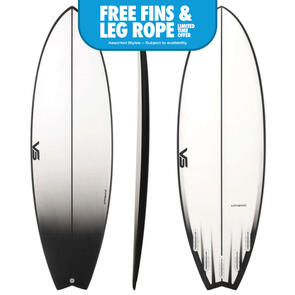 VESSEL VANQUISH HYBRID CARBON SHORTBOARD - GRADIENT
