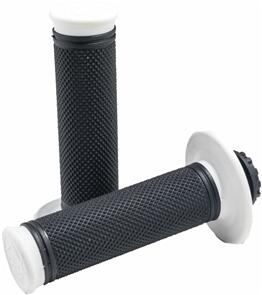 PROTAPER PT023355 WHITE/BLACK PRO SERIES LOCK ON GRIPS 1/2 WAFFLE PROTAPER
