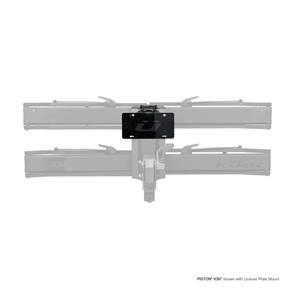 KUAT LICENSE PLATE MOUNT - PISTON ION - BLACK