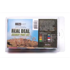 IWATA MEDEA COM-ART REAL DEAL SCENERY KIT 10PC FOR AIRBRUSH