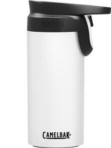 CAMELBAK FORGE FLOW OZ TRAVEL MUG, INSULATED STAINLESS STEEL - WHITE - 0.35L