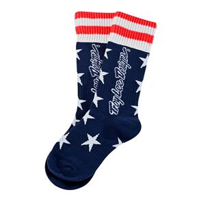 TROY LEE DESIGNS 2021 YOUTH GP MX THICK SOCK LIBERTY NAVY