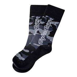 TROY LEE DESIGNS 2021 YOUTH GP MX THICK SOCK CAMO BLACK