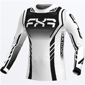 FXR VAPOR MX JERSEY - WHITE/BLACK 