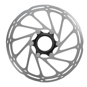 SRAM ROTOR CENTERLINE CENTERLOCK 180MM BLACK ROUNDED (INCLUDES EXTERNAL TOOLED LOCKRING)
