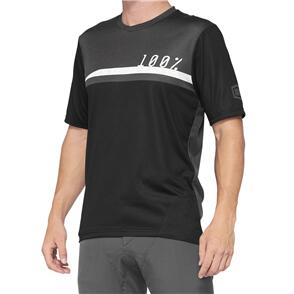 100% AIRMATIC JERSEY BLACK/CHARCOAL