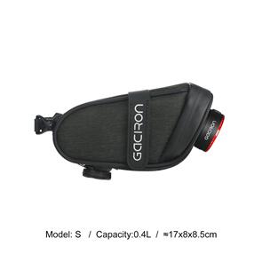 GACIRON GACIRON BIRD NEST 300G SMALL SADDLE BAG WITH 100LM SMART TAILLIGHT