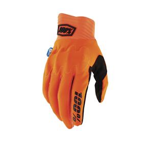 100% 2 COGNITO SMART SHOCK GLOVES FLUO ORANGE 