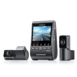 VIOFO DASHCAM A329 4K FRONT + 2K REAR + 2K TELEPHOTO WIFI 6 GPS