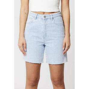 ABRAND A CARRIE SHORT LIGHT VINTAGE BLUE