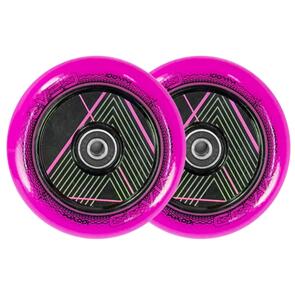 MGP MADD GEAR PAIR 100MM RAVEN HOLLOW CORE WHEEL PINK