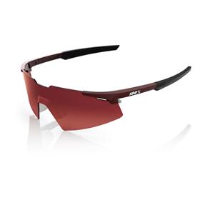 100 PERCENT BIKE A2 RUN - SOFT TACT CHOCOLATE - BROWN/RED GRADIENT