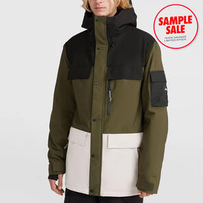 ONEILL SNOW SAMPLE - 2026 UTILITY PRO HYBRID SNOW JACKET GREEN MIX