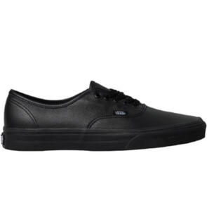 VANS AUTHENTIC LEATHER BLACK BLACK