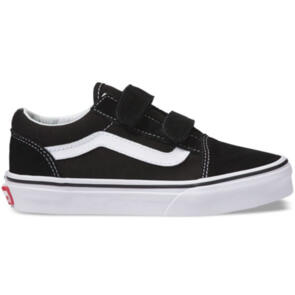 VANS YOUTH OLD SKOOL V BLACK TRUE WHITE