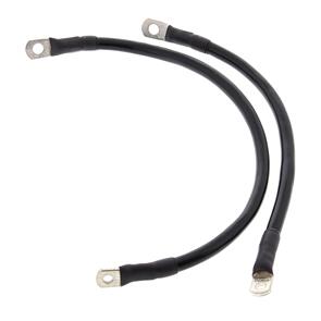ALL BALLS BATTERY CABLE KIT - BLACK. FITS FXR 1989-1994.