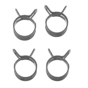 ALL BALLS FS00043 FUEL HOSE CLAMP 4 PC KIT - BAND STYLE 12MM ID