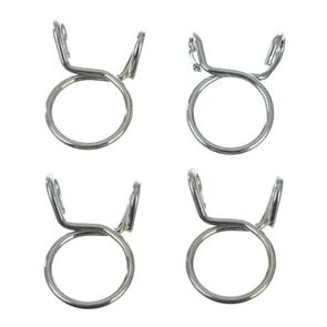 ALL BALLS FS00044 FUEL HOSE CLAMP 4 PC KIT - WIRE STYLE 14.3 ID