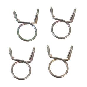 ALL BALLS FS00049 FUEL HOSE CLAMP 4 PC KIT - WIRE STYLE 9MM ID