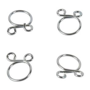 ALL BALLS FS00051 FUEL HOSE CLAMP 4 PC KIT - WIRE STYLE 9.8MM ID