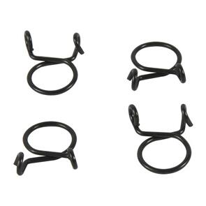 ALL BALLS FS00057 FUEL HOSE CLAMP 4 PC KIT - WIRE STYLE 12MM ID