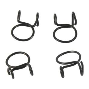 ALL BALLS FS00062 FUEL HOSE CLAMP 4 PC KIT - WIRE STYLE 10MM ID