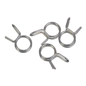 ALL BALLS FS00066 FUEL HOSE CLAMP 4 PC KIT - WIRE STYLE 9.2MM ID