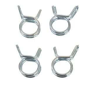 ALL BALLS FS00067 FUEL HOSE CLAMP 4 PC KIT - WIRE STYLE 10.1MM ID