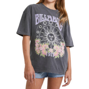 BILLABONG KISSED BY THE SUN TEE OFF BLACK