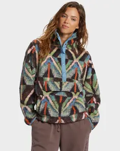 BILLABONG SWITCHBACK PULLOVER BLACK MULTI 1
