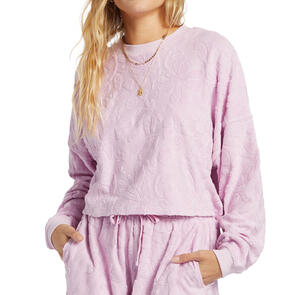 BILLABONG LOOSEN UP CREW LILAC SMOKE