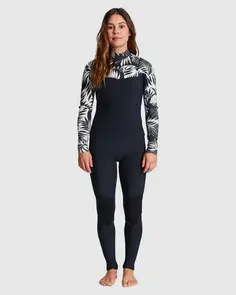 BILLABONG 3/2MM SALTY DAYZ FULLSUIT CHEST ZIP IN PARADISE