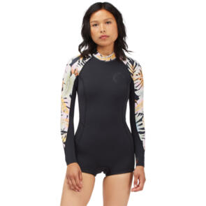 BILLABONG WOMENS SPRING FEVER LS SPRING PARADISE BLACK