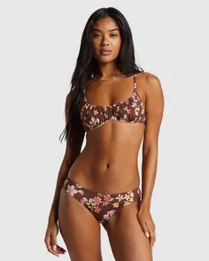 BILLABONG FREE TO BE BLISS BRALETTE CHOC CHIP