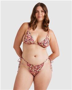 BILLABONG WOMENS LOVE ARMY BELLS PANT BIKINI BOTTOM MULTI